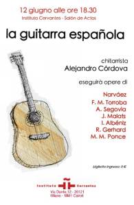Locandina chitarra