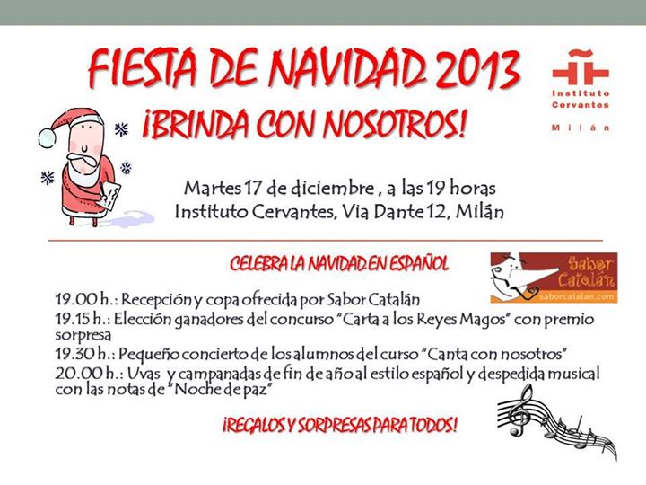 Fiesta de Navidad 2013