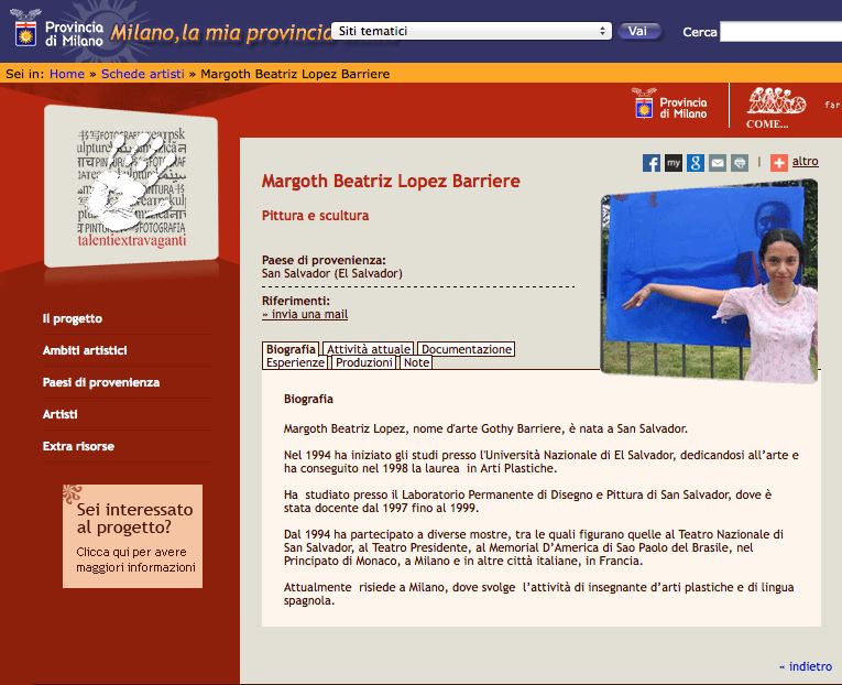 Margoth Beatriz Lopez Barriere - Gothy