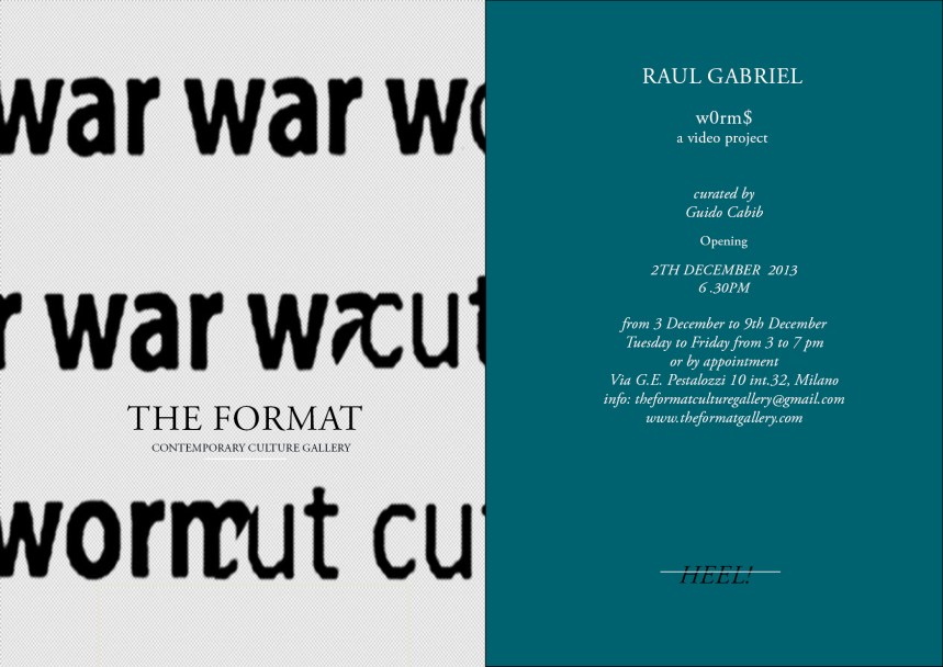 Raoul Gabriel Invitación