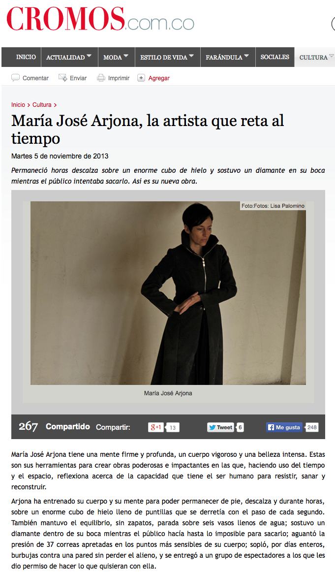 Maria José Arjona prensa
