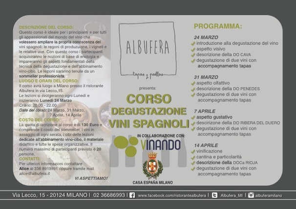 CORSO DEGUSTAZIONE VINI