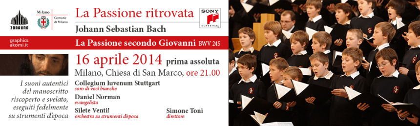 Passione Secondo San Giovanni Ritrovata banner