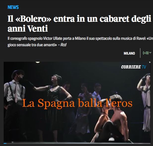 Victor Ullate Ballet corriere
