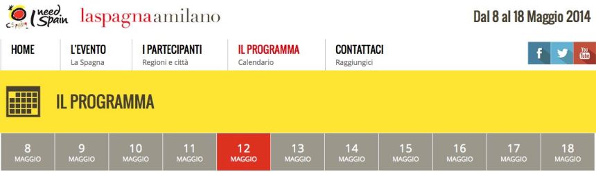 La Spagna arriva a Milano banner 12mayo