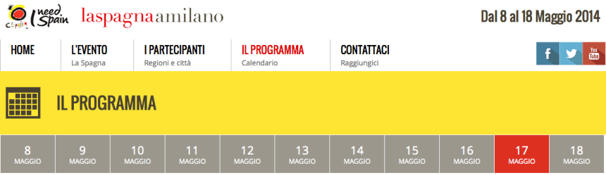 La Spagna arriva a Milano banner 17mayo