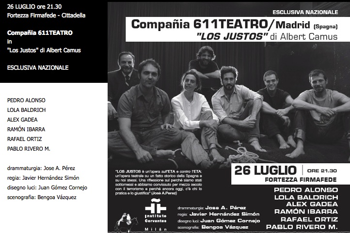 Los Justos de Camus cartel