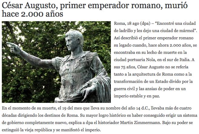 El digital de  Asturias Augusto