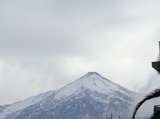 Teide con su nítida y pura capucha de nieve