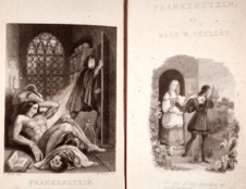 PORTADA DE LA TERCERA EDICIÓN DE FRANKESTEIN (1831)