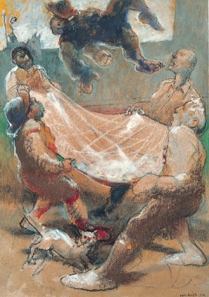 Sancho manteado, 2001.